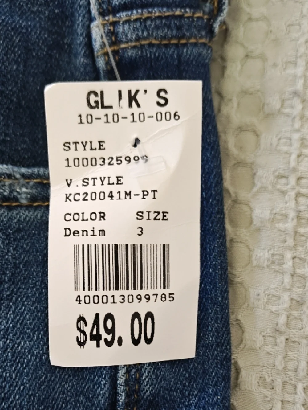 KanCan Dark Blue Flare Jeans - Picture 4 of 4
